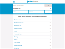 Tablet Screenshot of hungary.gabinohome.com