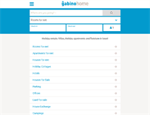 Tablet Screenshot of israel.gabinohome.com