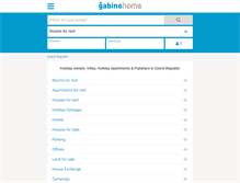 Tablet Screenshot of czech.gabinohome.com